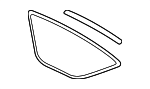 7562242010 - Body: Filler Molding for Subaru: Solterra Image