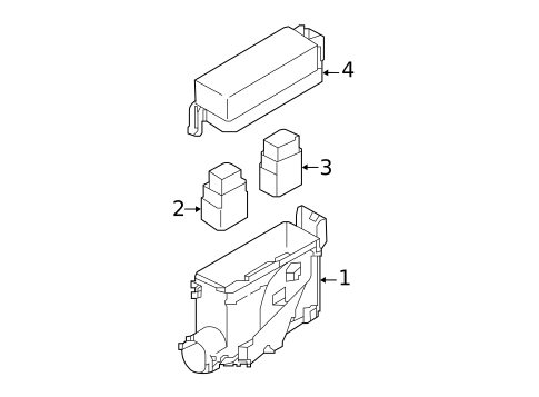 Fuse & Relay for 2018 Nissan Kicks #2