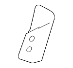 64327XA00A - Body: Hinge Cover for Subaru: B9 Tribeca, Tribeca Image