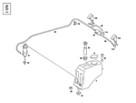 2018690720 - Windshield Washer, Emergency Equipmt: Reservoir for Mercedes-Benz: 190, 190D, 190E Image