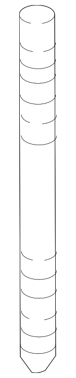 90116A0027 - Suspension: Suspension Sub-frame Cross-member Stud for Toyota Image