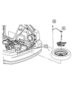 68229417AA - Labels All Vehicle Locations: Tire Storage Label for Mopar Image
