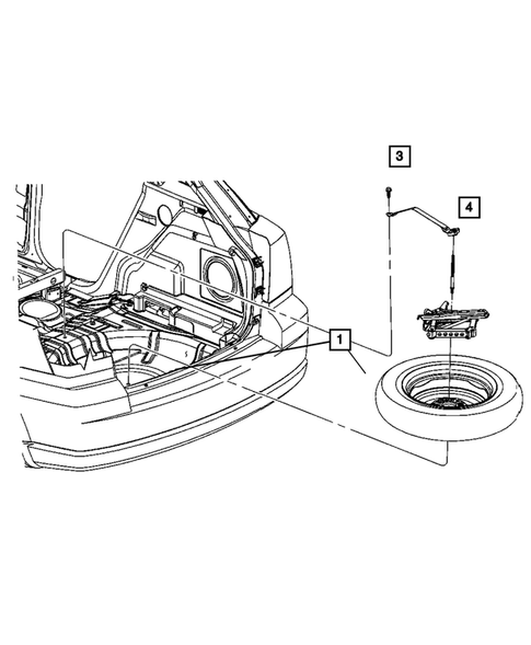 Trunk for 2007 Jeep Patriot #0