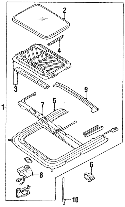 Sunroof for 1998 Nissan 200SX #0