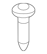 986116 - Body: Bumper Cover Screw for Volvo: 760, C30, C40 Recharge, C70, EC40, EX30, EX90, S40, S60, S60 Cross Country, S80, S90, V50, V60, V60 Cross Country, V70, V90, V90 Cross Country, XC60, XC70, XC90 Image