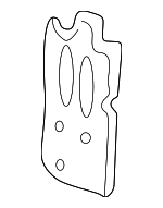 19115PT0000 - Cooling System: Mount Bracket for Honda: Accord, Insight Image