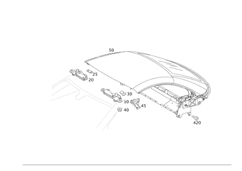 Vario Roof for 2009 Mercedes-Benz SLK300 #0