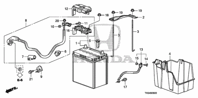 Battery for 2012 Honda Fit #0