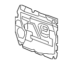 25848850 - Body: Water Deflector for Hummer: H2 Image