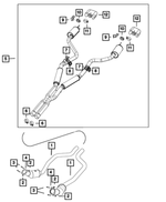 68516709AA - Exhaust: Exhaust Muffler And Resonator for Mopar Image