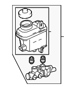 472010C071 - Brakes: Brake Master Cylinder for Toyota: Sequoia, Tundra Image