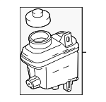 472200C060 - Brakes: Master Cylinder Reservoir for Toyota: Sequoia, Tundra Image