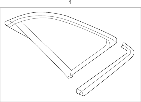 Glass & Hardware for 2025 Audi Q4 e-tron #0