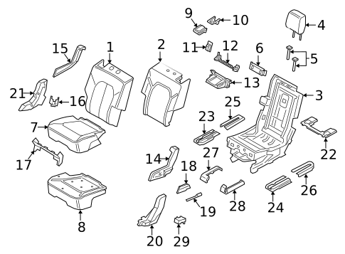 Second Row Seats for 2018 Lincoln Navigator #3