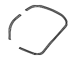74440TGGA01 - Body: Hatch Seal for Honda: Civic Image