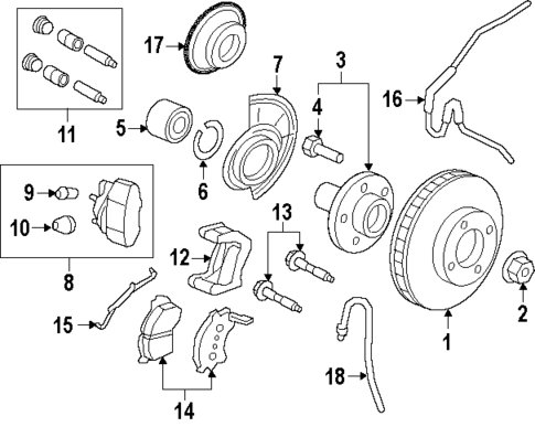 Anti-Lock Brakes for 2010 Mercury Mariner #0