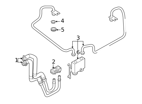 Trans Oil Cooler for 2019 Ford Flex #1