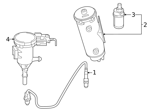 Emission Components for 2021 Mercedes-Benz GLC43 AMG #1