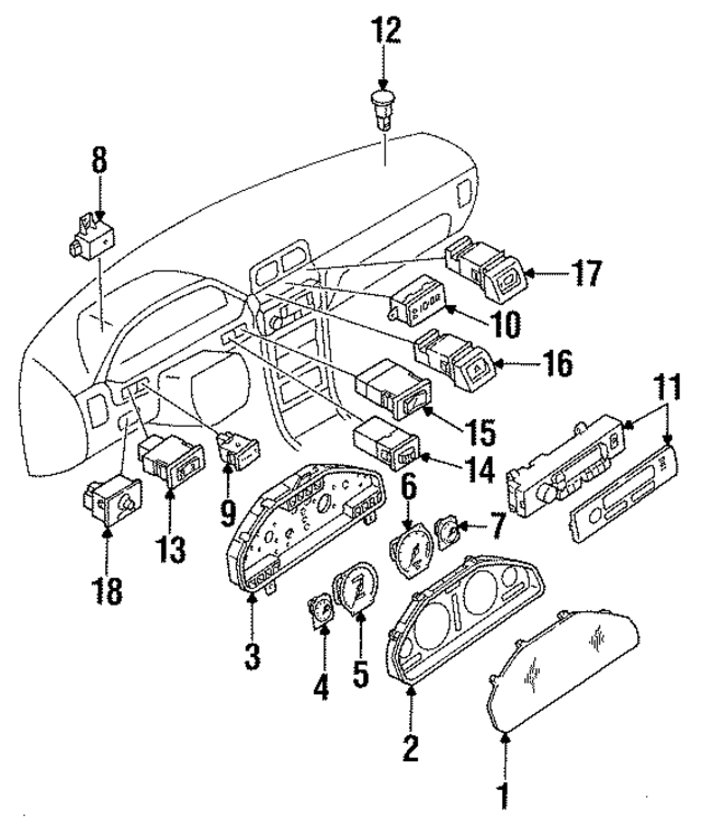 248303L010 - : Fuel Gauge for Nissan: Maxima Image