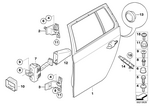 41525A2A368 - : Rear Right Door for BMW Image