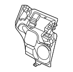 51489423304 - : Engine Compartment Insulation for BMW: 740i, 750e xDrive, 760i xDrive, i5, i7 Image