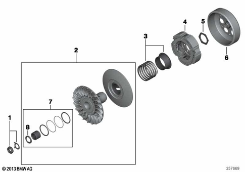 Cvt Adjustment for 2017 BMW-Motorrad C 650 Sport #1