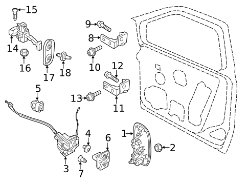 Front Door for 2019 Ram ProMaster City #0