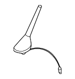 1K0035501A - Electrical: Base for Volkswagen: GTI, Jetta, R32, Rabbit Image