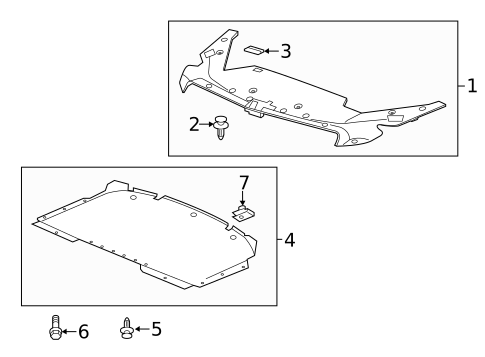 Splash Shields for 2015 Cadillac ATS #1