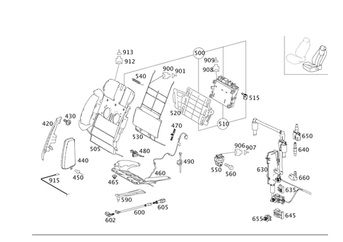 Left Seat for 2010 Mercedes-Benz S550 #0