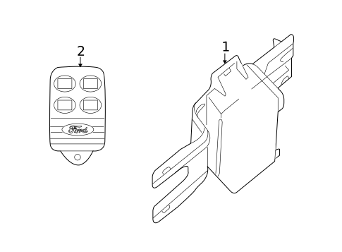Alarm System for 2010 Ford Crown Victoria #0