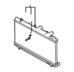 45111AE06A - Cooling System: Radiator Assembly for Subaru: Outback Image