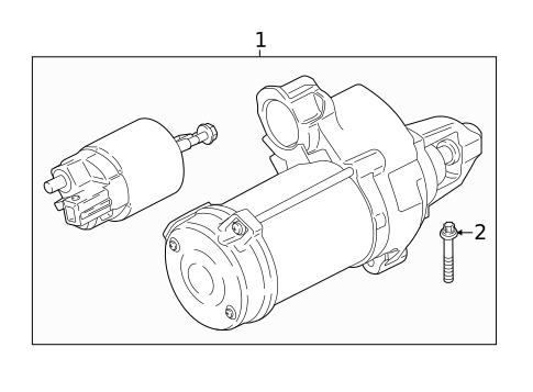 Starter for 2018 BMW M5 #0