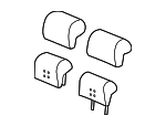 88993929 - Body: Headrest for Cadillac: STS Image