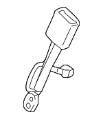 84517459 - : Buckle - Passenger Side (RH) for Cadillac: XT4 Image