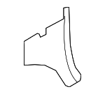 4C2Z1502345AAA - Body: Cowl Trim for Ford: E-350 Super Duty Image