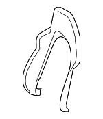 99752153502 - Body: Seat Back Pad for Porsche: 911, Boxster, Cayman Image