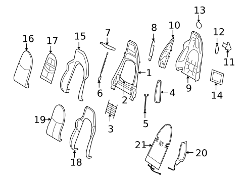 Air Bag System for 2012 Porsche Boxster #2