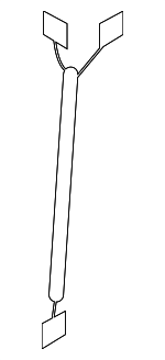 99761268501 - Body: Side Air Bag Harness for Porsche: 911, Boxster, Cayman Image