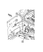 53013136AG - Fuel: Accelerator Cable for Mopar Image image