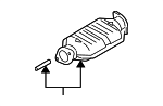2895037650 - : Catalytic Converter for Hyundai Image