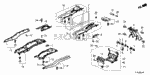 90113SAA003 - Interior/Bumper: BOLT, SPECIAL (6X14) for Honda Image