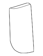 UY441L5AB - Body: Door Trim Panel Cover for Dodge: Ram 1500, Ram 2500, Ram 3500 Image