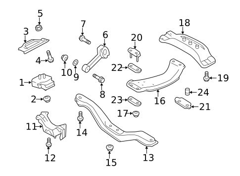 Engine & Trans Mounting for 2015 Subaru Forester #0