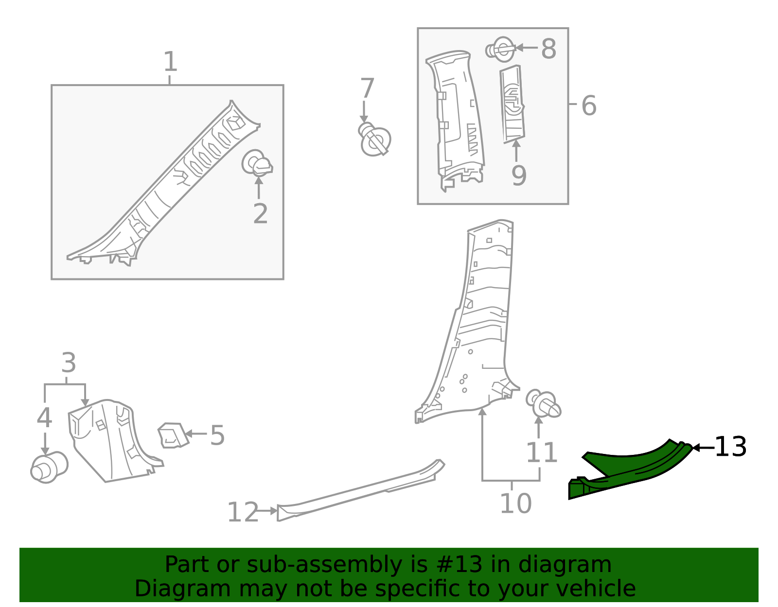 左方のテッラ 2023-2026 Toyota Corolla Cross Door Sill Plate 67917-0A130-C0