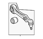2543309900 - : Lower Control Arm for Mercedes-Benz Image
