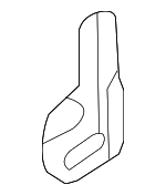 4M0810686B - Body: Aperture Assembly Lower Bracket for Audi: Q7, SQ7 Image