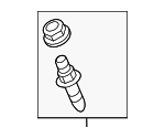 80A615273 - Brakes: Brake Bleeder Screw for Audi Image