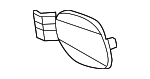 5940A045 - Body: Fuel Door for Mitsubishi: Outlander Image