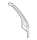 5301B102 - Body: Upper Extension for Mitsubishi: Outlander Image